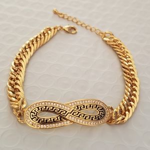 Gold plated brazalet